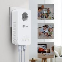 TP-Link TL-WPA8631PKIT AV1300 Gb průchozí AC1200 Powerline WiFi kit (2ks)