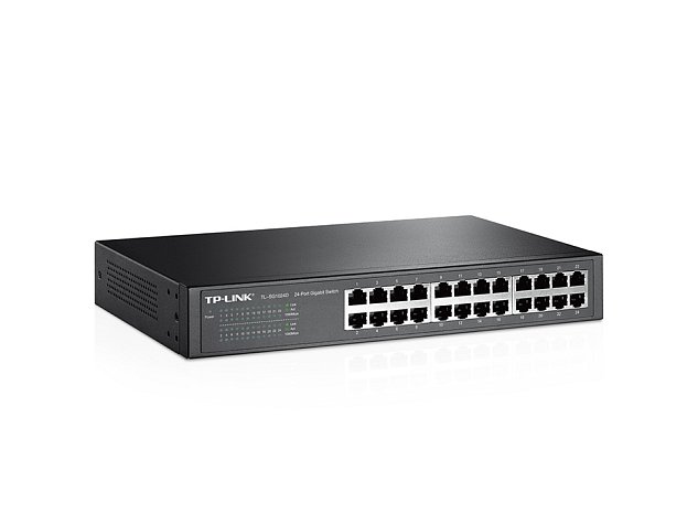 TP-Link TL-SG1024D 24xGb stolní/rackový fanless switch