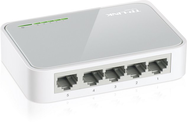 TP-Link TL-SF1005D 5x 10/100Mbps Desktop Switch