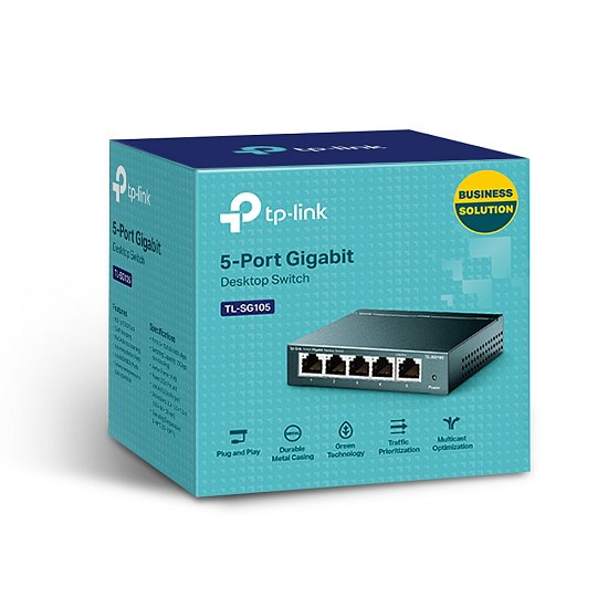 TP-Link TL-SG105 5x Gigabit Desktop Switch