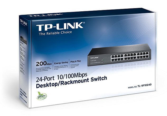 TP-Link TL-SF1024D 24x 10/100Mbps Switch