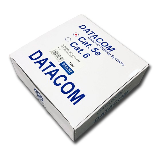 Metráž DATACOM UTP drát CAT5E  PVC 50m šedý