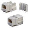 DATACOM Keystone UTP RJ45 Cat5E Dual MINI bílý