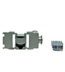 Keystone modul RJ45 stíněný, Cat.6, samozářezový, SFA