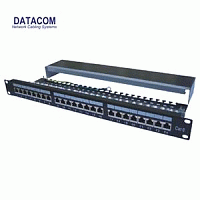 DATACOM Patch panel 24p.CAT6 1U 3x8 LSA, STP 19