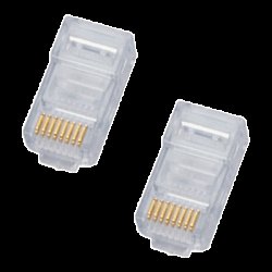 DATACOM Konektor Cat5e RJ45, lanko, UTP 100ks