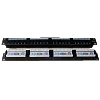 DATACOM Patch panel 24x RJ-45,Cat5e UTP,1U, 19" Dual