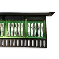 DATACOM Patch panel ISDN 50p.1U Integrovaný  BLACK, 19