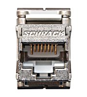Keystone modul RJ45 stíněný, 10 Gb, třída Ea, 4PPoE Keystone modul RJ45 stíněný, 10 Gb, třída Ea, 4PPoE