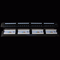 DATACOM Patch panel 24x RJ-45,Cat5e UTP,1U, 19