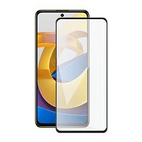 Screenshield XIAOMI POCO M4 Pro 5G (full COVER black) Tempered Glass Protection