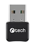 Bluetooth adaptér C-TECH BTD-01, v 5.0, USB mini dongle