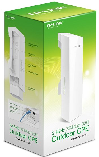 TP-Link CPE210 Outdoor 2,4GHz 300Mbps