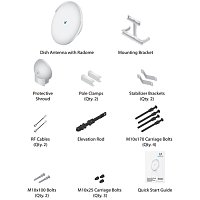 UBNT RocketDish, 31dBi, 5Ghz AC, Rocket Kit