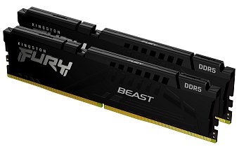 64GB DDR5-5200MHz CL40 Kingston FURY Beast, 2x32GB