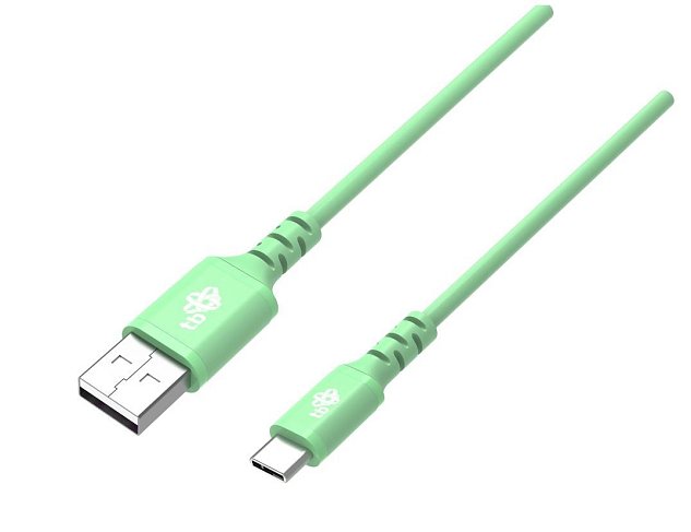 Kabel TB USB-C 2m, zelený