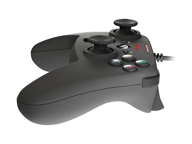 Drátový gamepad Genesis P58, pro PS3/PC, vibrace