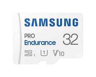 Samsung micro SDXC 32GB PRO Endurance + SD adaptér