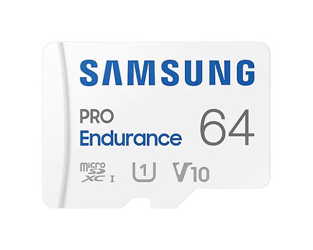 Samsung micro SDXC 64GB PRO Endurance + SD adaptér