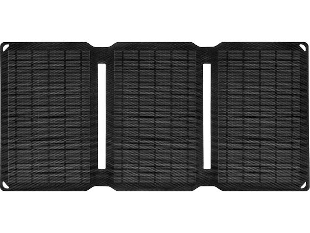 Sandberg Solar Charger 21W 2xUSB, solární nabíječka, černá