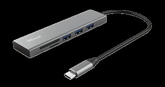 TRUST HALYX FAST USB-C HUB & CARD READER