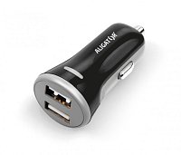 ALIGATOR Chytrá nabíječka do auta 3.4A, 2xUSB, smart IC, černá, USB-C kabel ALIGATOR Chytrá nabíječka do auta 3.4A, 2xUSB, smart IC, černá, USB-C kabel
