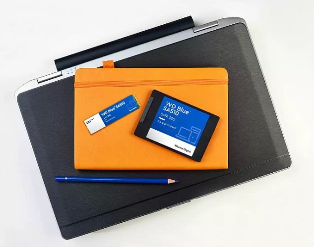 WD Blue SA510/500GB/SSD/2.5