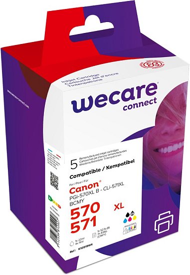 WECARE ARMOR ink sada pro Canon PGI570BK,CLI-571X BKCMY