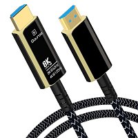 PremiumCord Ultra High Speed HDMI 2.1 optický fiber kabel 8K@60Hz,zlacené 5m