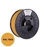 Tisková struna (filament) C-TECH PREMIUM LINE, PETG, signální žlutá, RAL1003, 1,75mm, 1kg