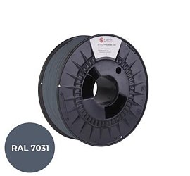 Tisková struna (filament) C-TECH PREMIUM LINE, PLA, šedomodrá, RAL7031, 1,75mm, 1kg