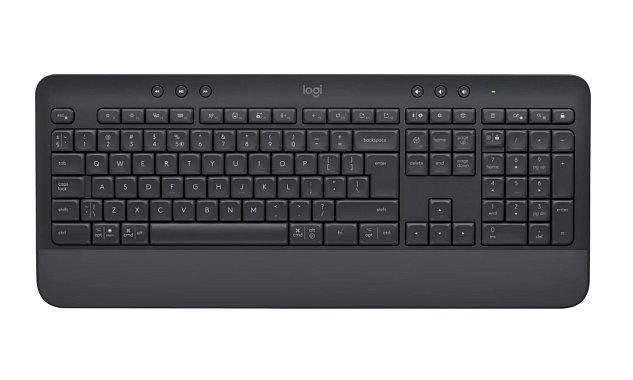 Logitech Klávesnice Wireless K650, CZ/SK, graphite