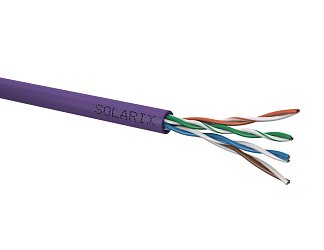 Instalační kabel Solarix CAT5E UTP LSOH 100m/box