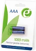 GEMBIRD NiMH nabíjecí baterie AAA 1000mAh 2ks