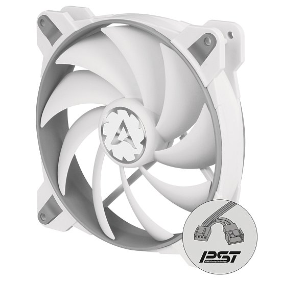 ARCTIC BioniX F140 (Grey/White) – 140mm eSport fan with 3-phase motor, PWM control and PST technolog