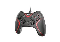 Gamepad C-TECH Theon pro PC/PS3, 2 programovatelná makro tlačítka, 2x analog, X-input, vibrační, 1,8
