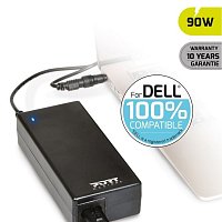 PORT CONNECT DELL 100% napájecí adaptér k notebooku, 19V, 4,74A, 90W, 2x DELL konektor