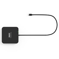 PORT CONNECT USB-C Dokovací stanice 10v1, 2x4K Display Port, 5x USB-A, USB-C 85W PD, Ethernet, SD