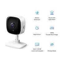 Tapo C100 FullHD 1080p Home Security Wi-Fi Camera, micro SD,dvoucestné audio,detekce pohybu