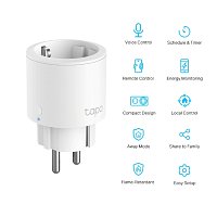 TP-link Tapo P115(1-pack) WiFi mini chytrá zásuvka, Energy monitoring, 16A, německý typ zásuvky