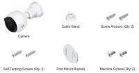 Ubiquiti UVC-G4-Bullet UniFi Video Camera, 3 pack