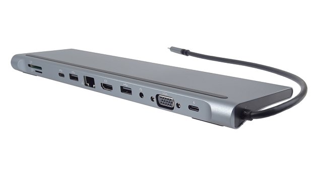 PremiumCord USB-C Full Size MST Dokovací stanice vhodná pod notebook