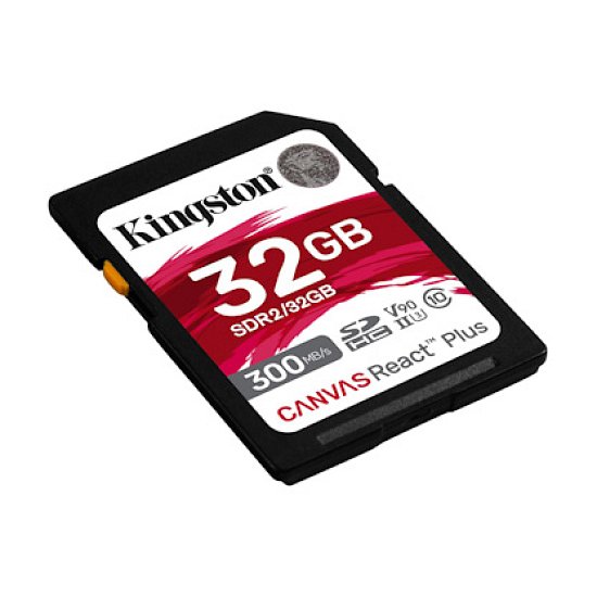 32GB SDHC UHS-II Kingston U3 V90 300R/260W