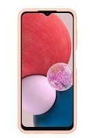 Samsung Zadní kryt s kapsou na kartu A13 5G Peach