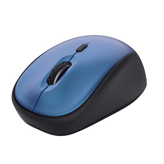 TRUST YVI+ WIRELESS MOUSE ECO BLUE