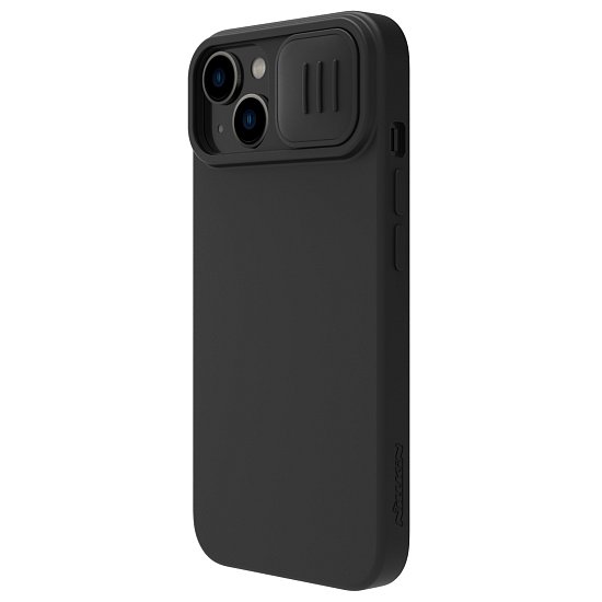 Nillkin CamShield Silky Magnetic Silikonový Kryt pro Apple iPhone 14 Plus Black