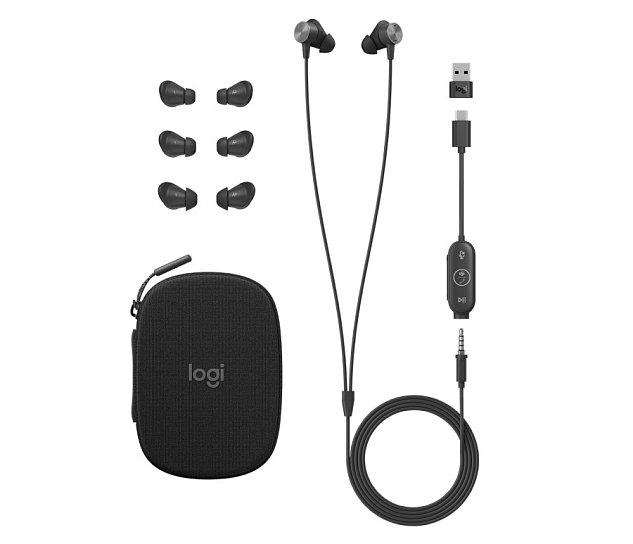 Náhlavní sada Logitech ZONE WIRED Earbuds