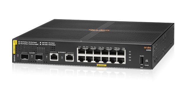 Aruba 6000 12G CL4 2SFP 139W Swch