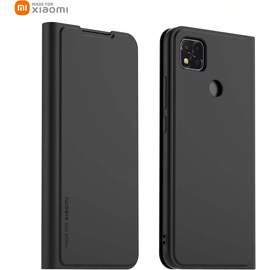 Made for Xiaomi Book Pouzdro pro Xiaomi Redmi 9C/10A Black