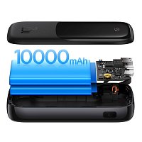 Baseus PPQD020101 Qpow Pro Digital Display Powerbank 10000mAh 22.5W Black